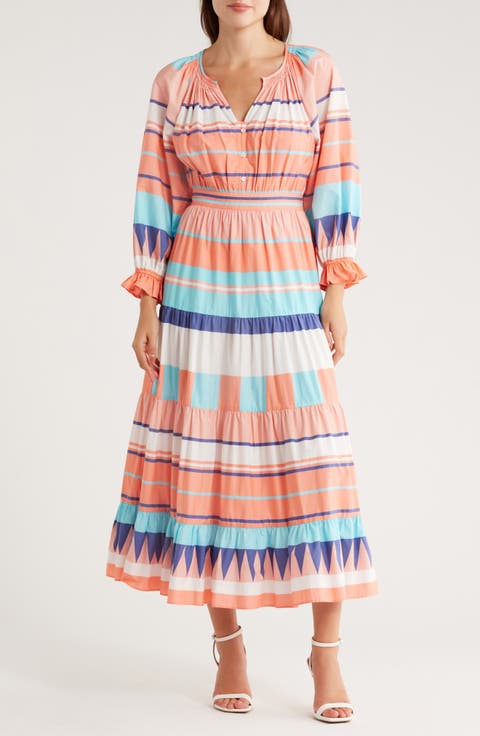 Stripe Resort Cotton Dress
