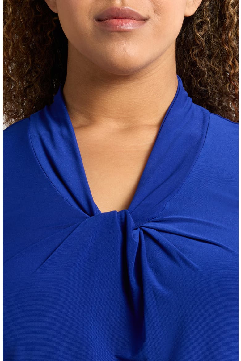 Twist Neck Sleeveless Top, Alternate, color, ROYAL SIGNATURE