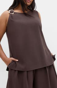 City Chic Kehlani Sleeveless Top