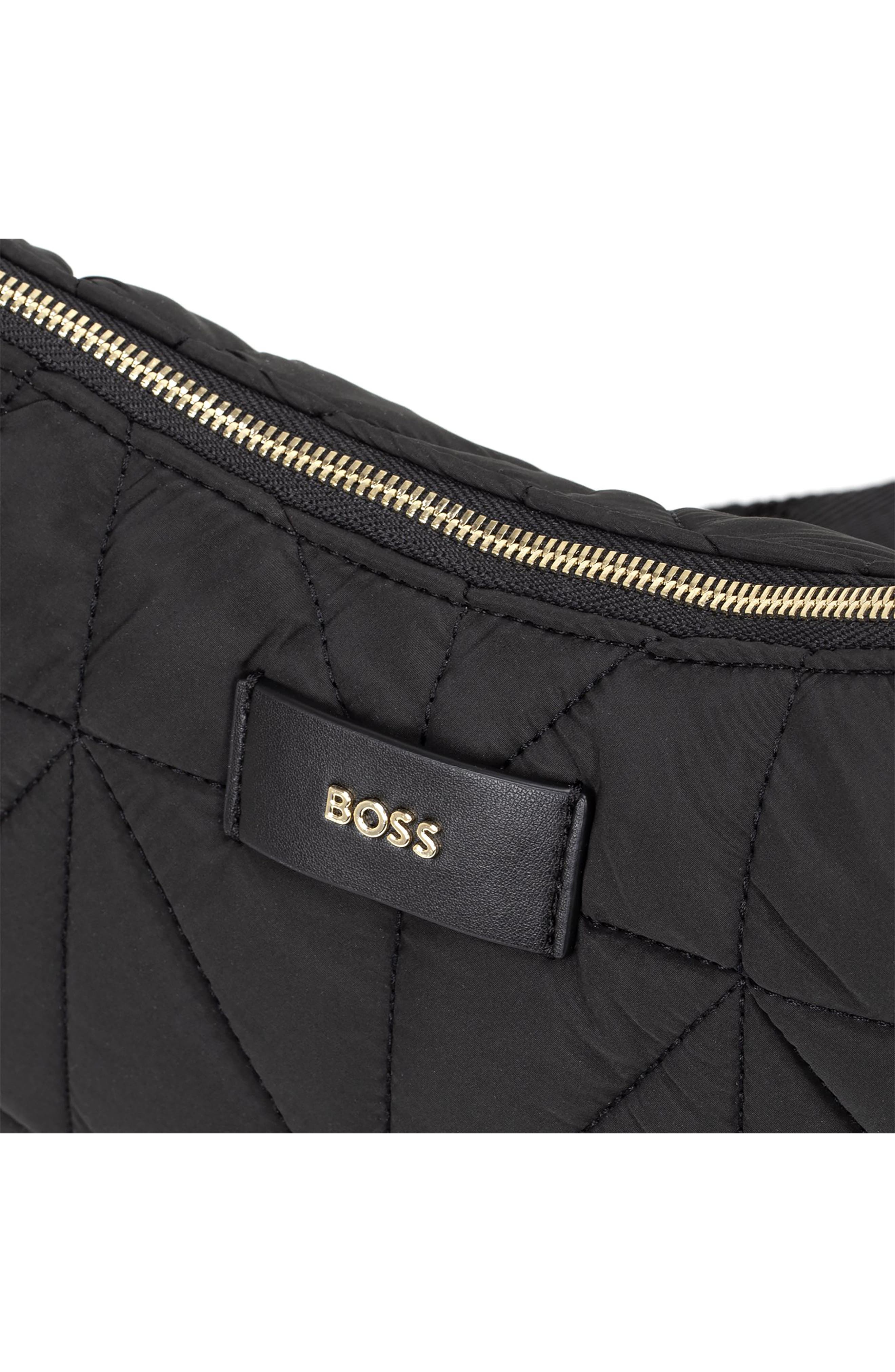 HUGO Palmah Quilted Crossbody Bag, Alternate, color, 