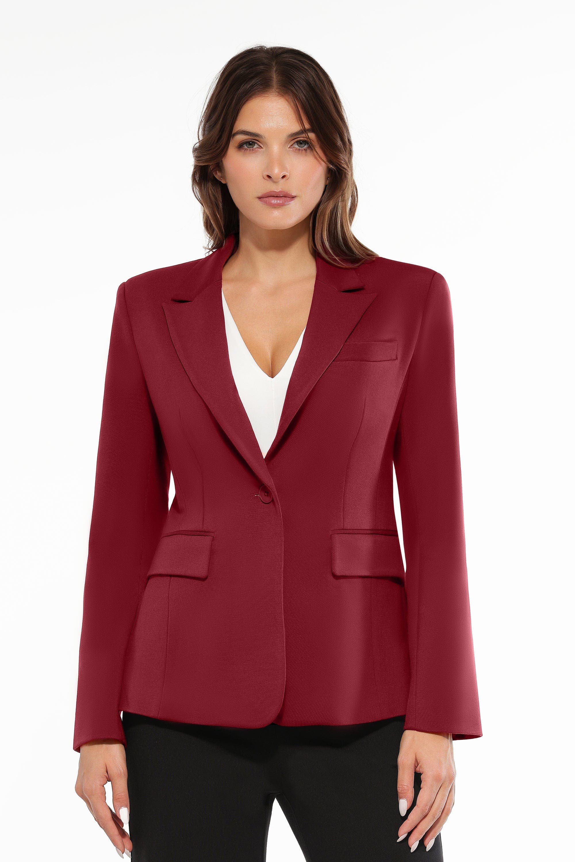 Shape-Sculpting Fitted Jacket - image 5