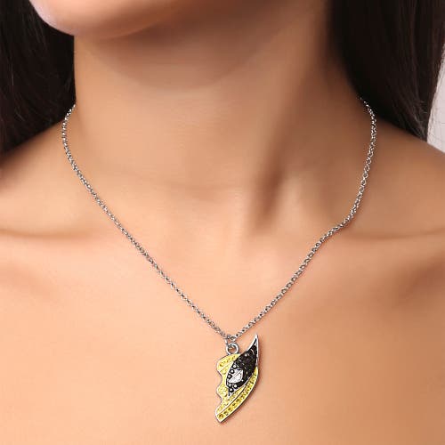 Marvel Deadpool And Wolverine Necklace, Set Of 2, 16+3 In Metallic