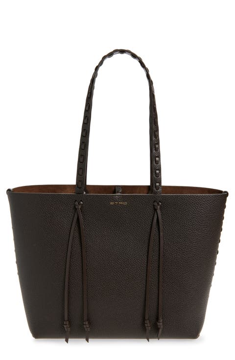 ETRO｜TOTEBAGS (WP1B0001AU022 N0000) ETRO Large Etro Essential Tote Bag | Brown | FARFETCH