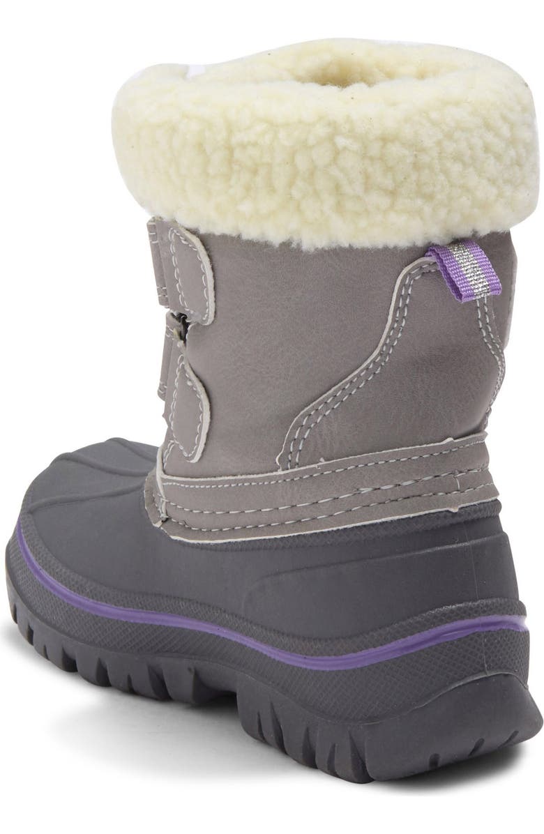 JOE FRESH Oitaa Faux Fur Hook-And-Loop Boot, Alternate, color,