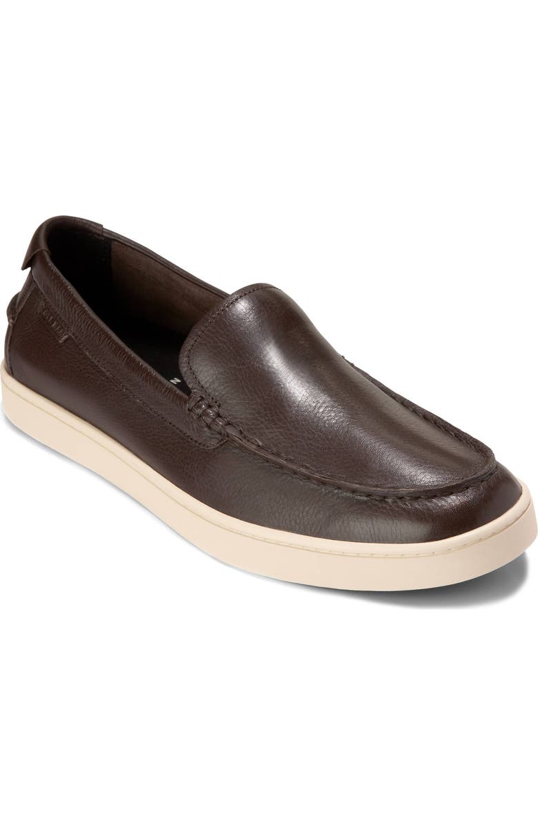 Cole Haan Pinch Weekend Venetian Loafer, Main, color, Dark Chocolate/ Angora