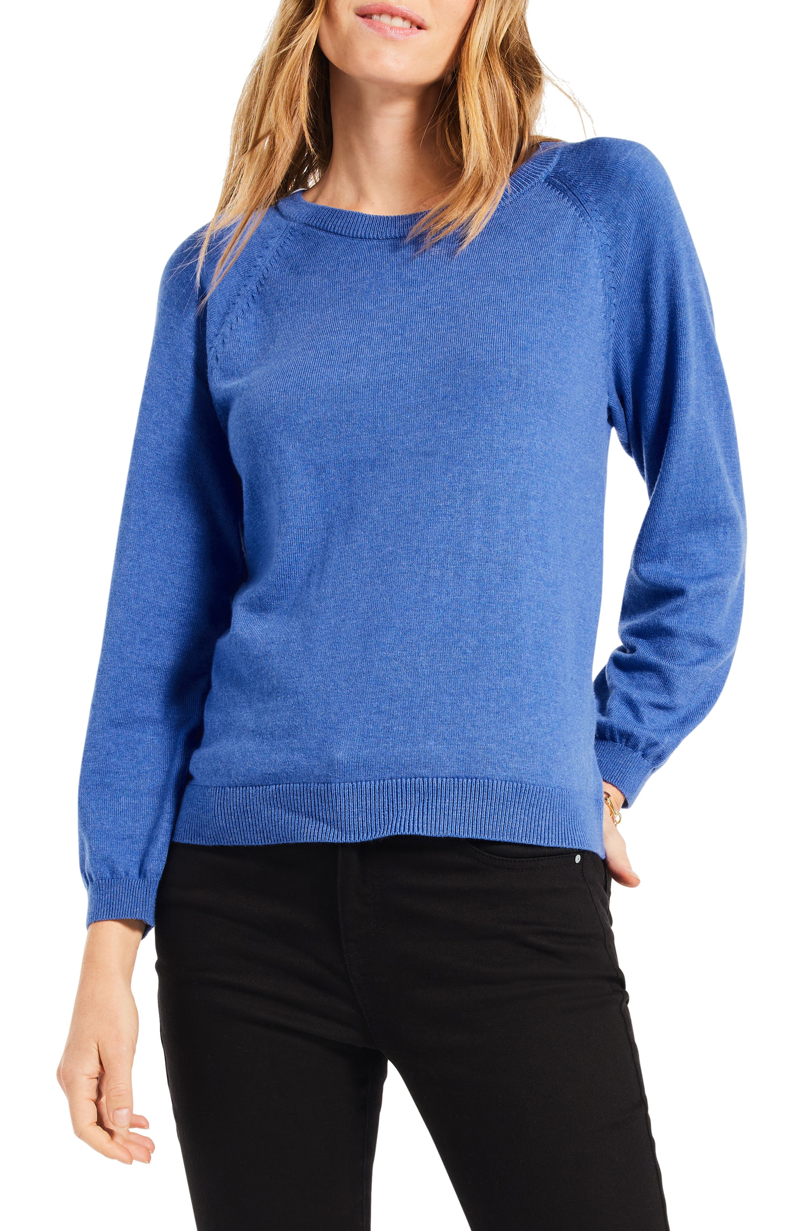NIC+ZOE Here & There Cotton Blend Sweater