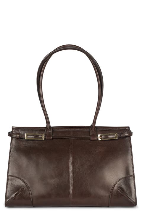 Palomino Leather Satchel