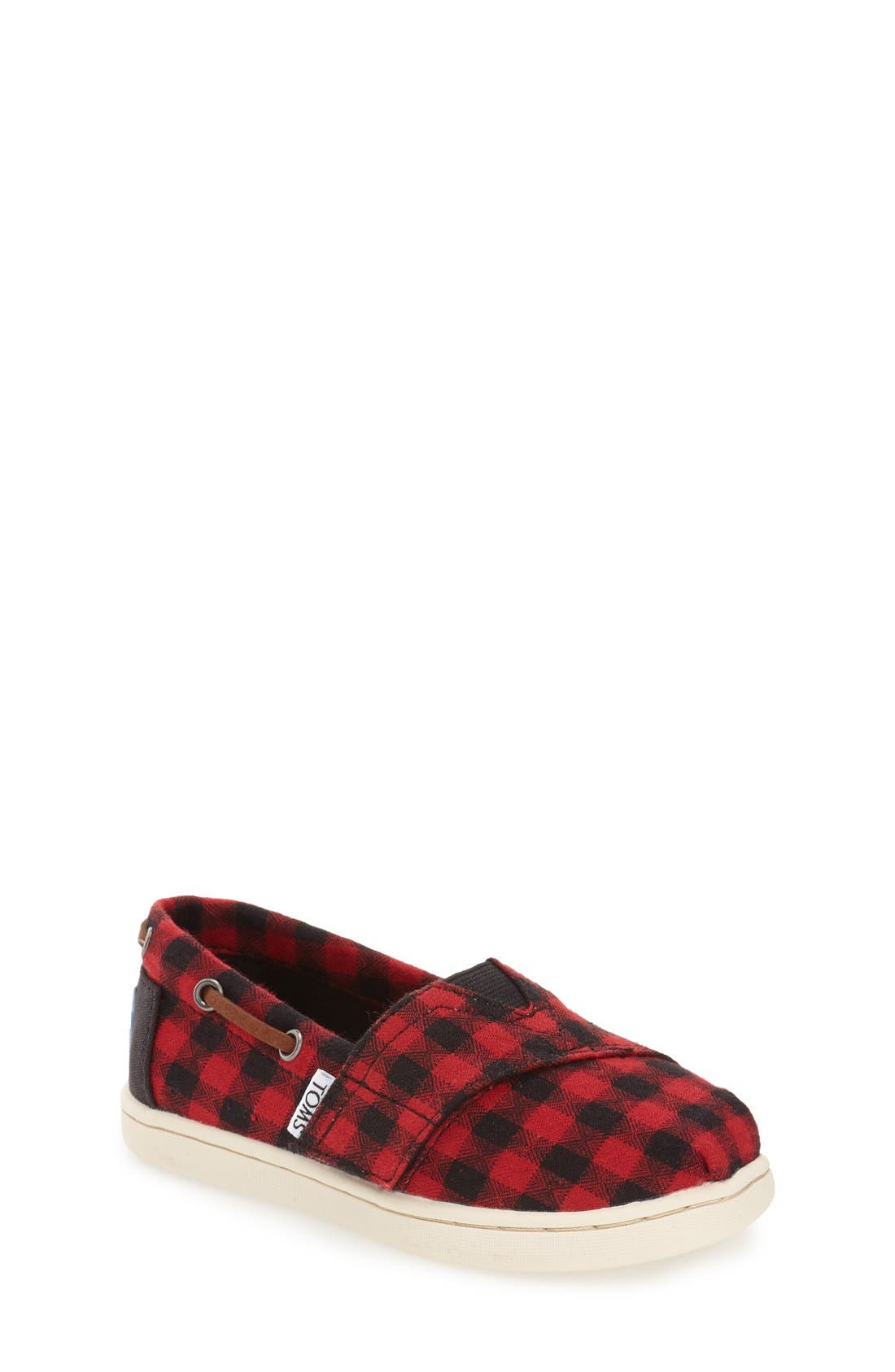 'Bimini' Slip-On, Main, color, RED/ BLACK