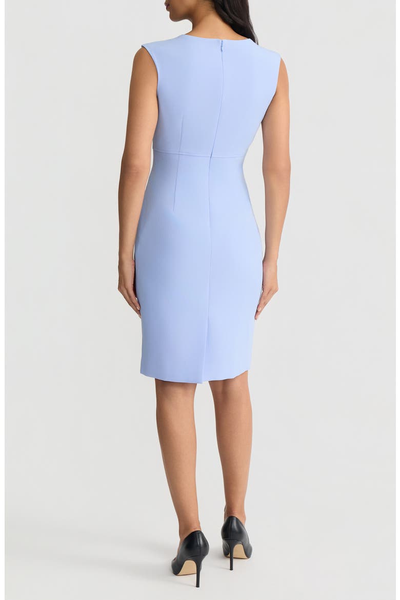 Sleeveless Sheath Dress, Alternate, color, PARIS BLEU