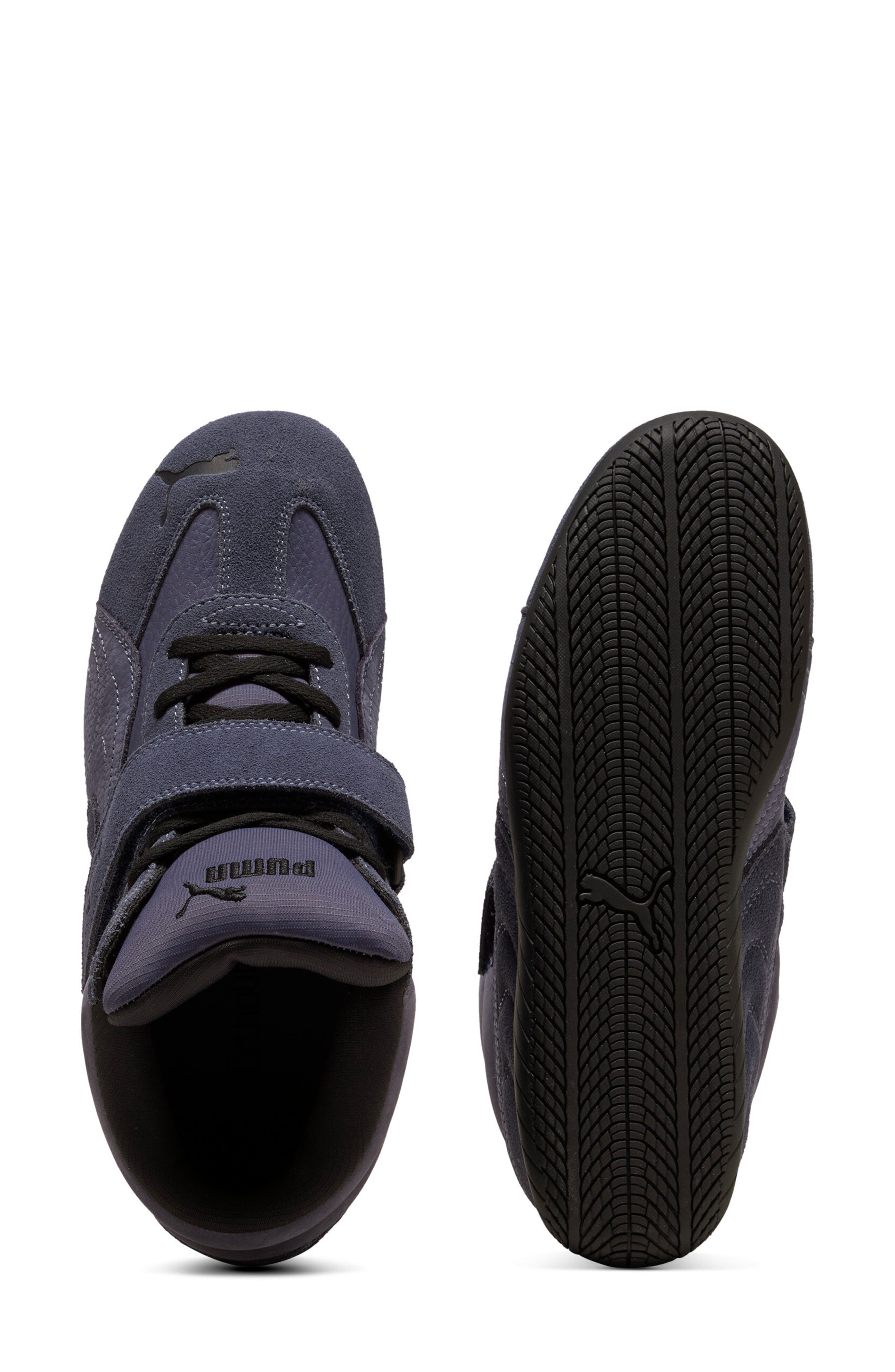 Speedcat Wedge Leather Sneaker, Alternate, color, INKY DEPTHS/ PUMA BLACK