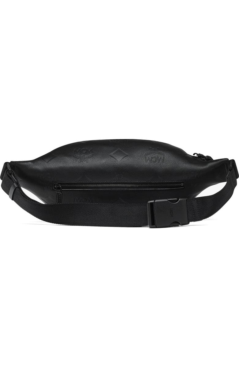 MCM Medium Fursten Leather Belt Bag, Alternate, color,