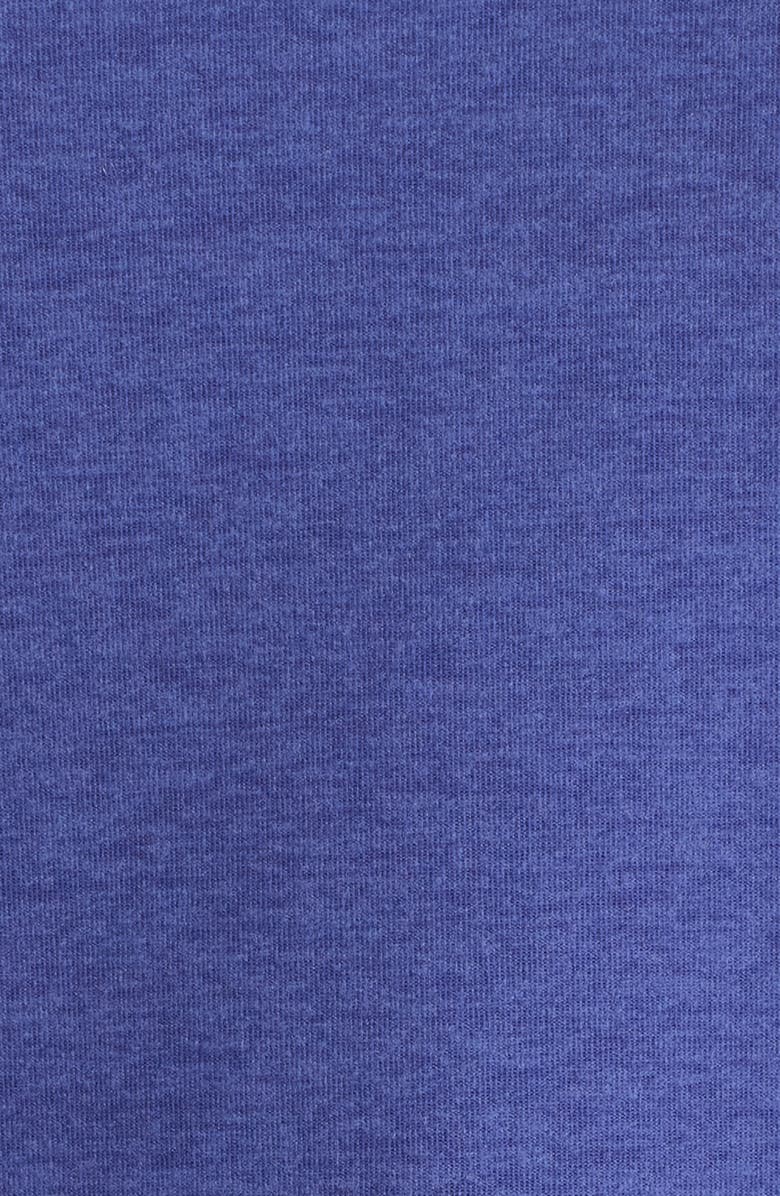 Beyond Yoga On the Go Mock Neck Jacket, Alternate, color, Eternal Blue Heather