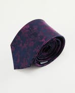 Knottery & Co Marble Cloud Silk Jacquard Tie