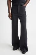 AMIRI Crystal Stripe Flare Leg Pants