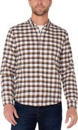 Liverpool Plaid Button-Down Shirt