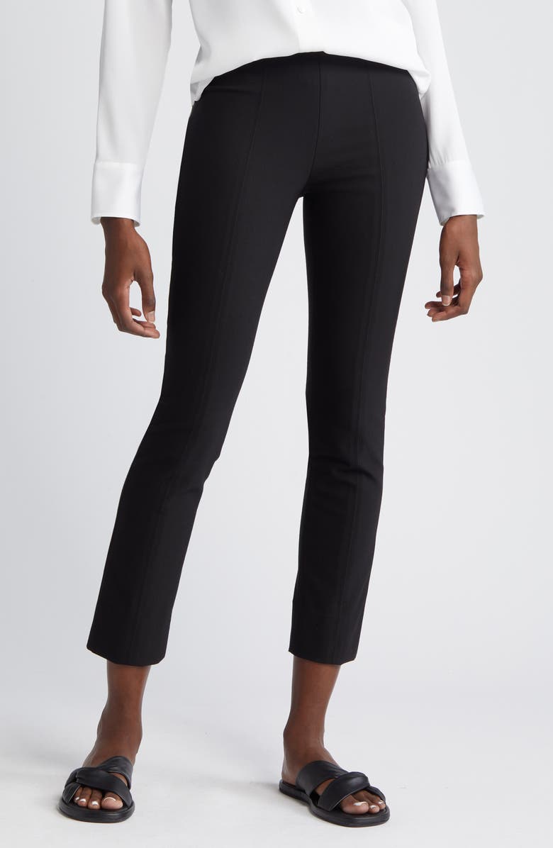 Vince Crop Leggings, Alternate, color, Black