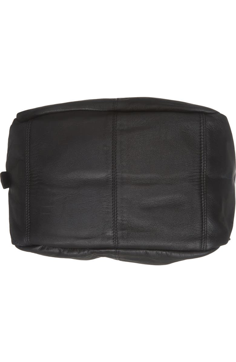 Topshop Premium Leather Sling Shoulder Bag, Alternate, color,