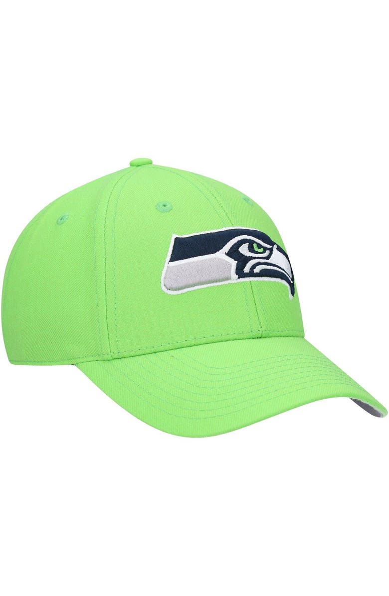 '47 Men's '47 Neon Green Seattle Seahawks MVP Adjustable Hat, Alternate, color, Neon Green