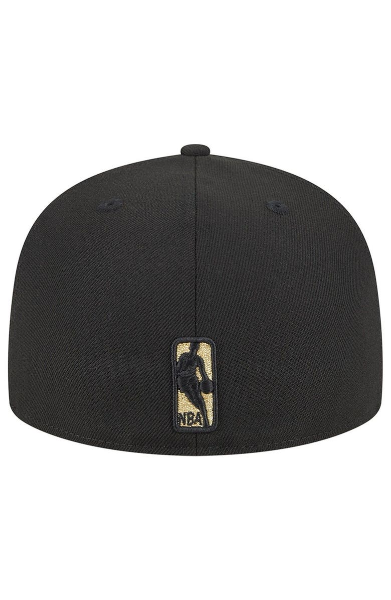 New Era Men's New Era Black Philadelphia 76ers 59FIFTY Day 59FIFTY Fitted Hat, Alternate, color,