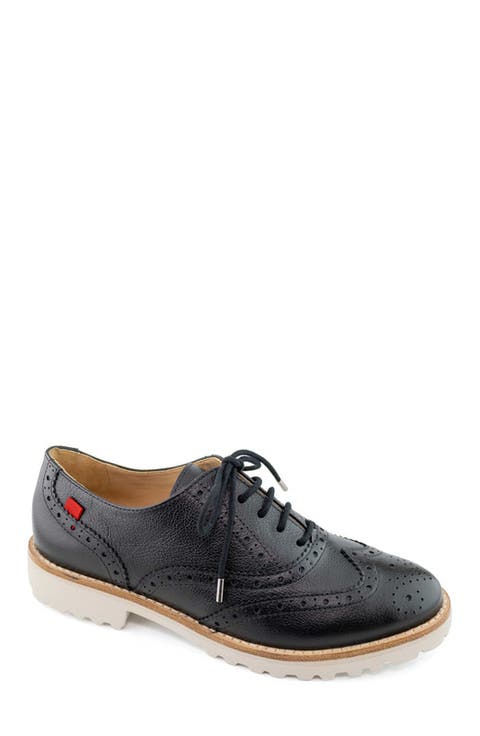 Central Park West Leather Wingtip Oxford