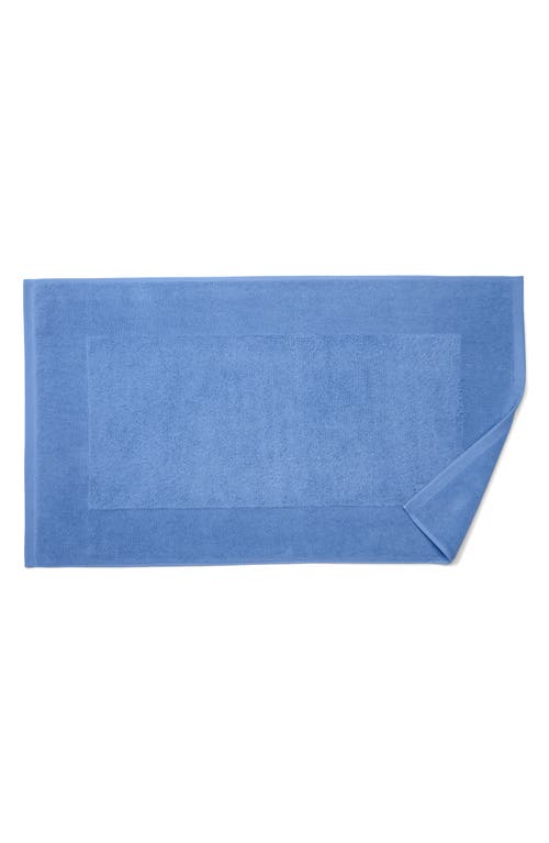 Sferra Bello Nuovo Combed Cotton Bath Mat In Bluebell