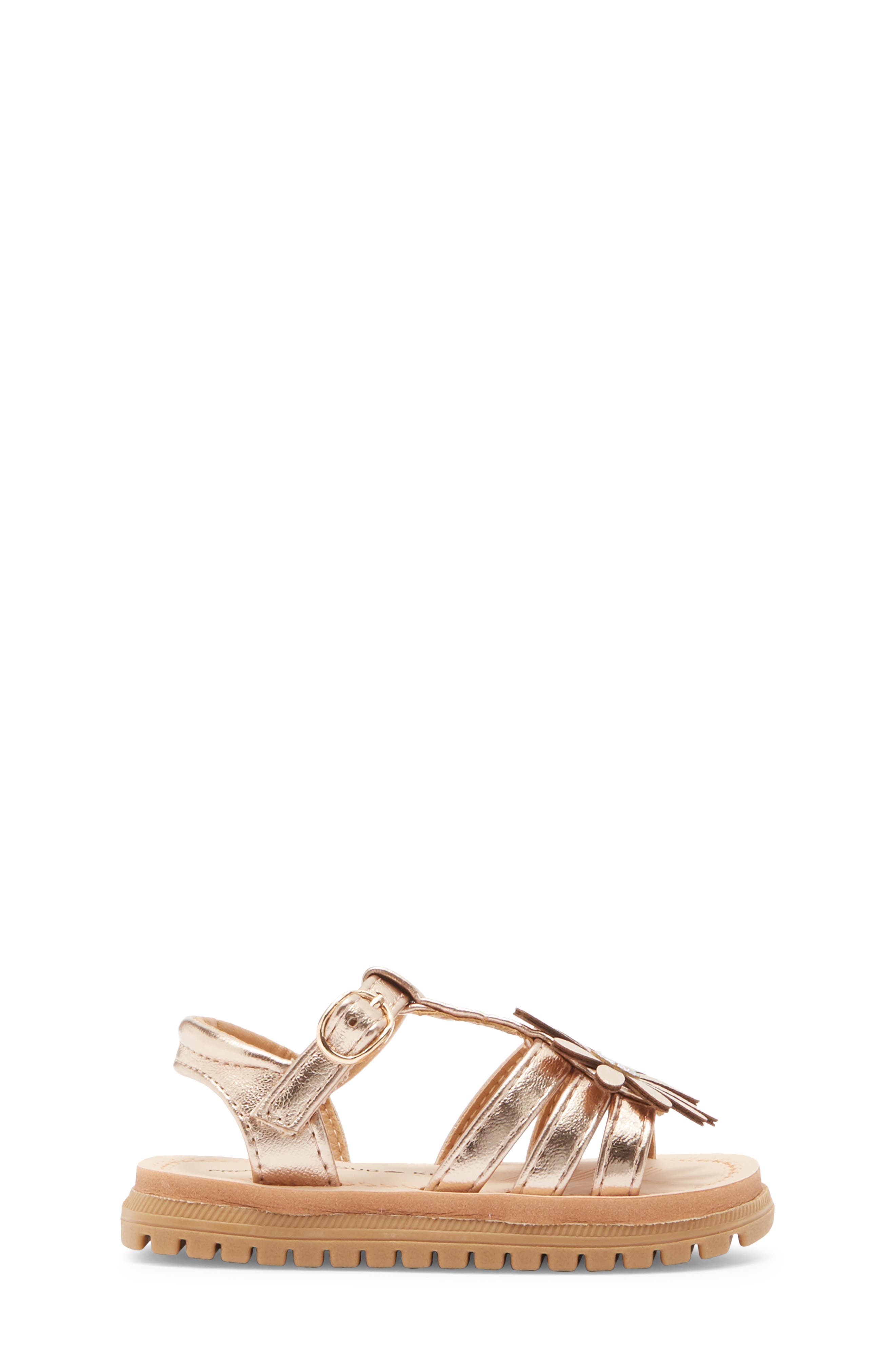 Project Cloud Kids' Oleander Sandal, Alternate, color, Rosegold