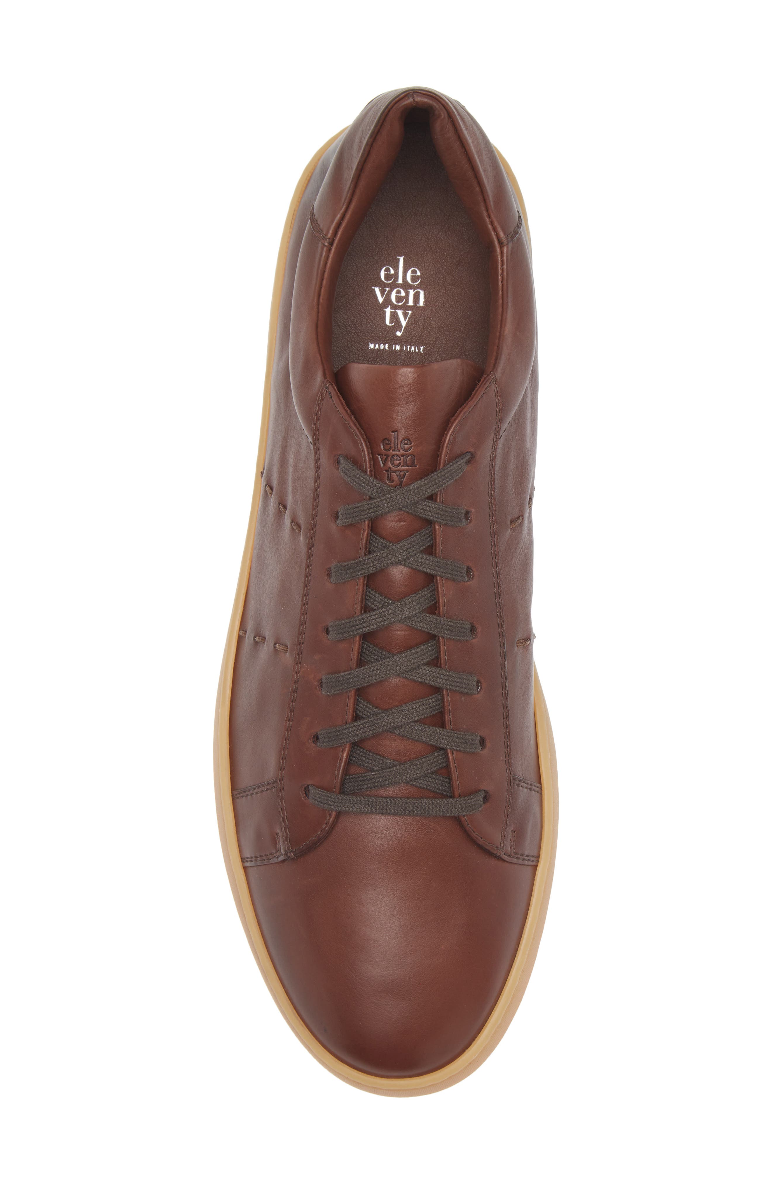 Eleventy Low Top Sneaker, Alternate, color, 25 Cocoa