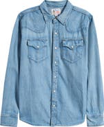 Tecovas Denim Snap-Up Shirt