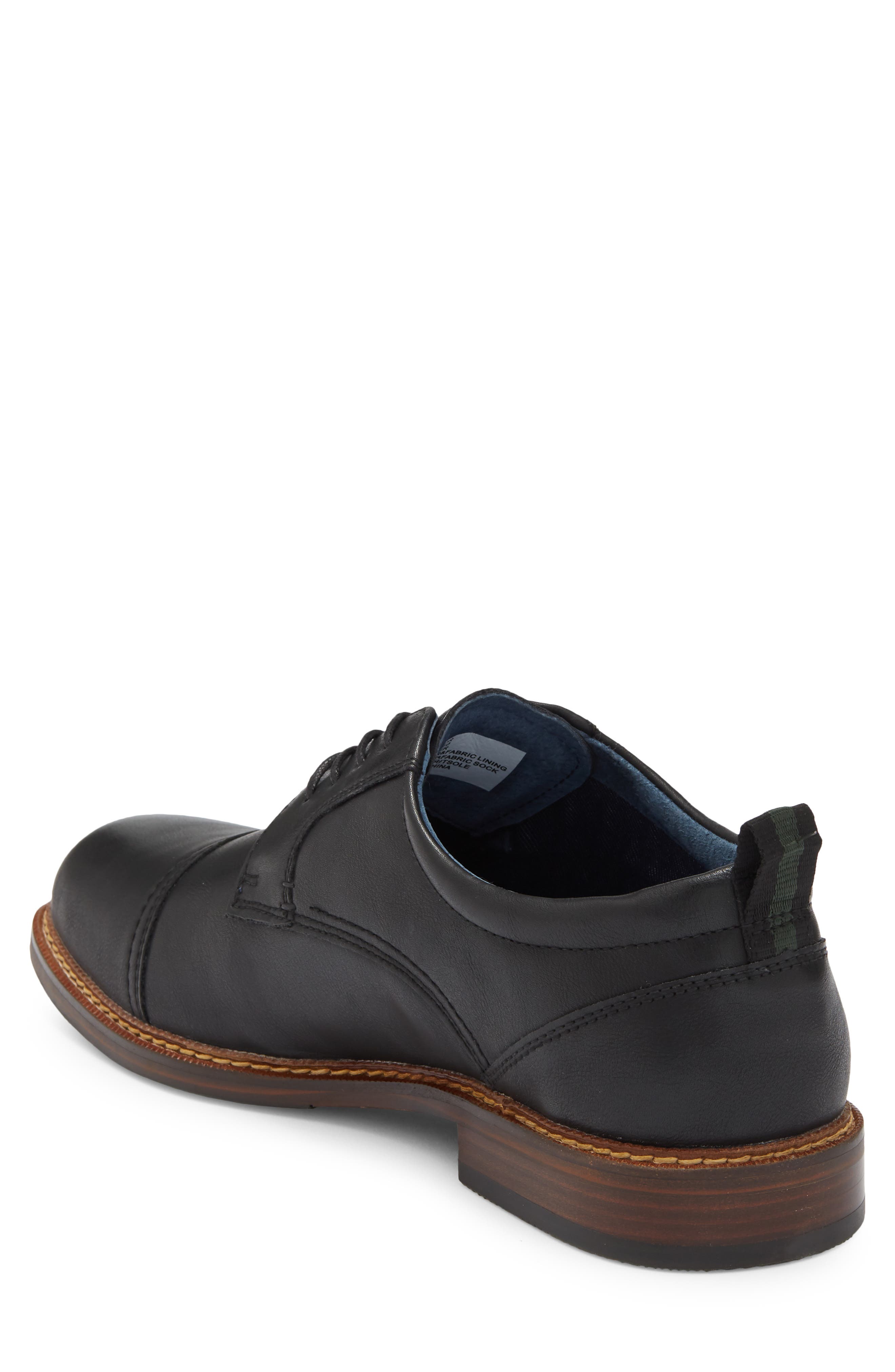 Pryor Cap Toe Derby, Alternate, color, BLACK