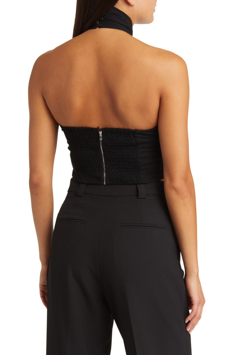 Sophie Rue Florence Cross Front Halter Top, Alternate, color, 