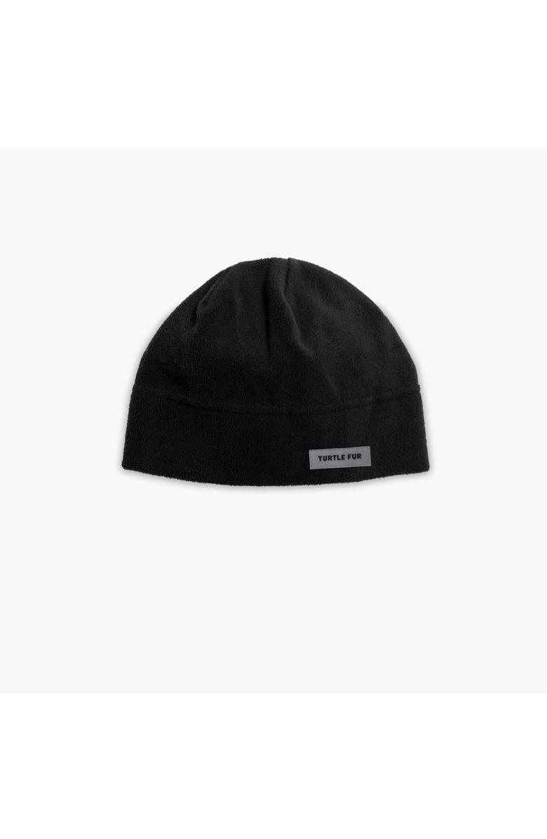 Turtle Fur Fleece Multi-Season Beanie, Main, color, Black