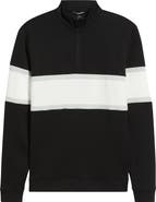 Swannies Owen Chest Stripe Golf Quarter Zip