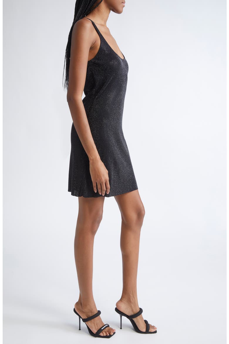 Crystal Embellished Slipdress, Alternate, color, BLACK