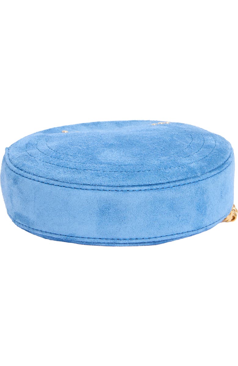 Longchamp Cavalcade Suede Belt Bag, Alternate, color, Blue