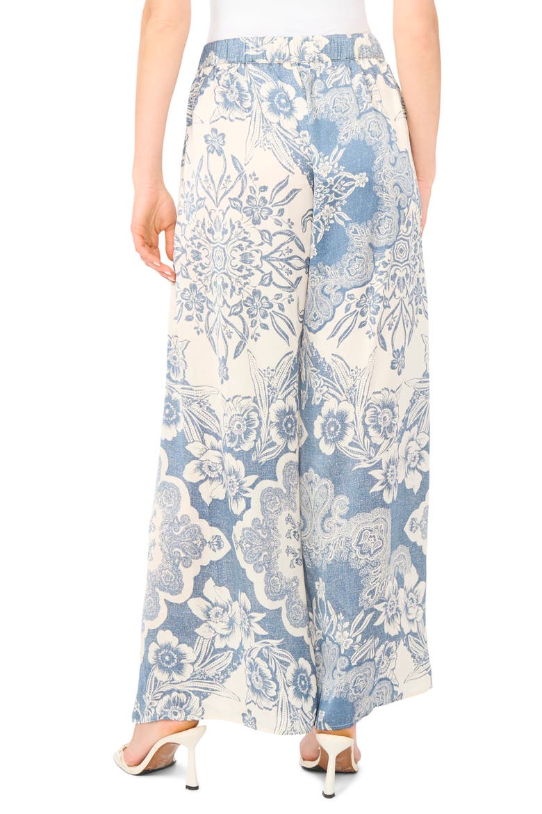 Tie Waist Walk Through Pants, Alternate, color, DENIM