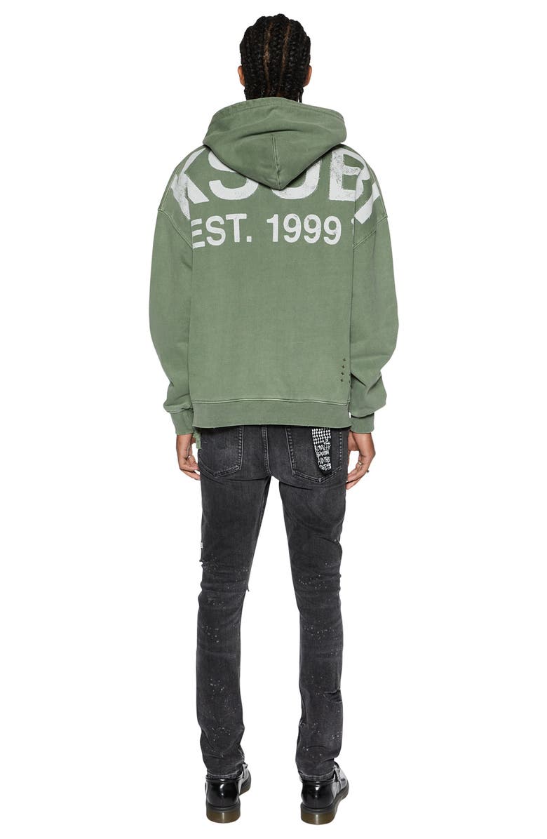 Ksubi State Ekcess Hash Cotton Hoodie, Alternate, color, 