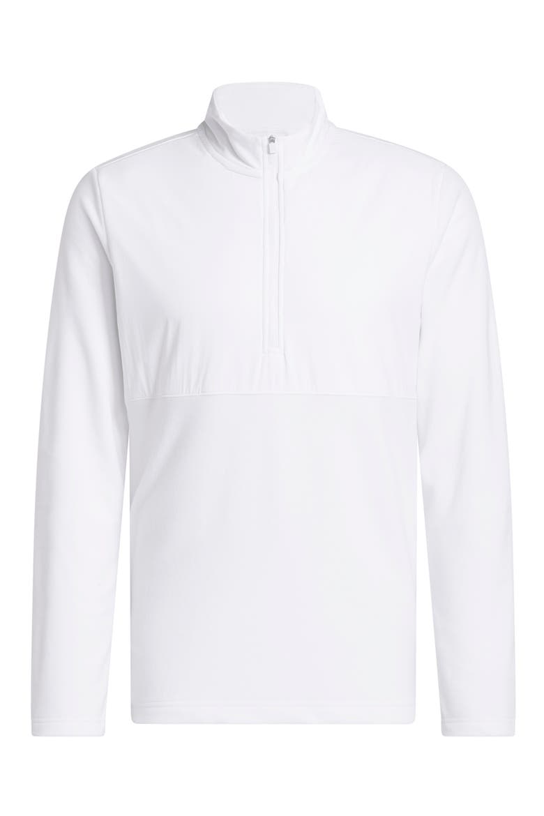 Ultimate Cozy Quarter-Zip Pullover, Alternate, color, WHITE