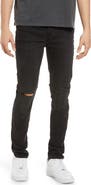 Ksubi Chitch Krow Krushed Ripped Slim Skinny Jeans
