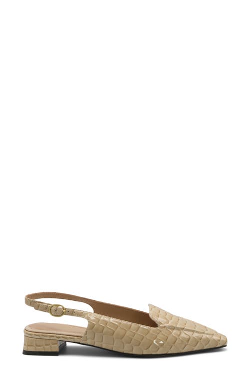 Adrienne Vittadini Rafi Slingback Flat In Neutral