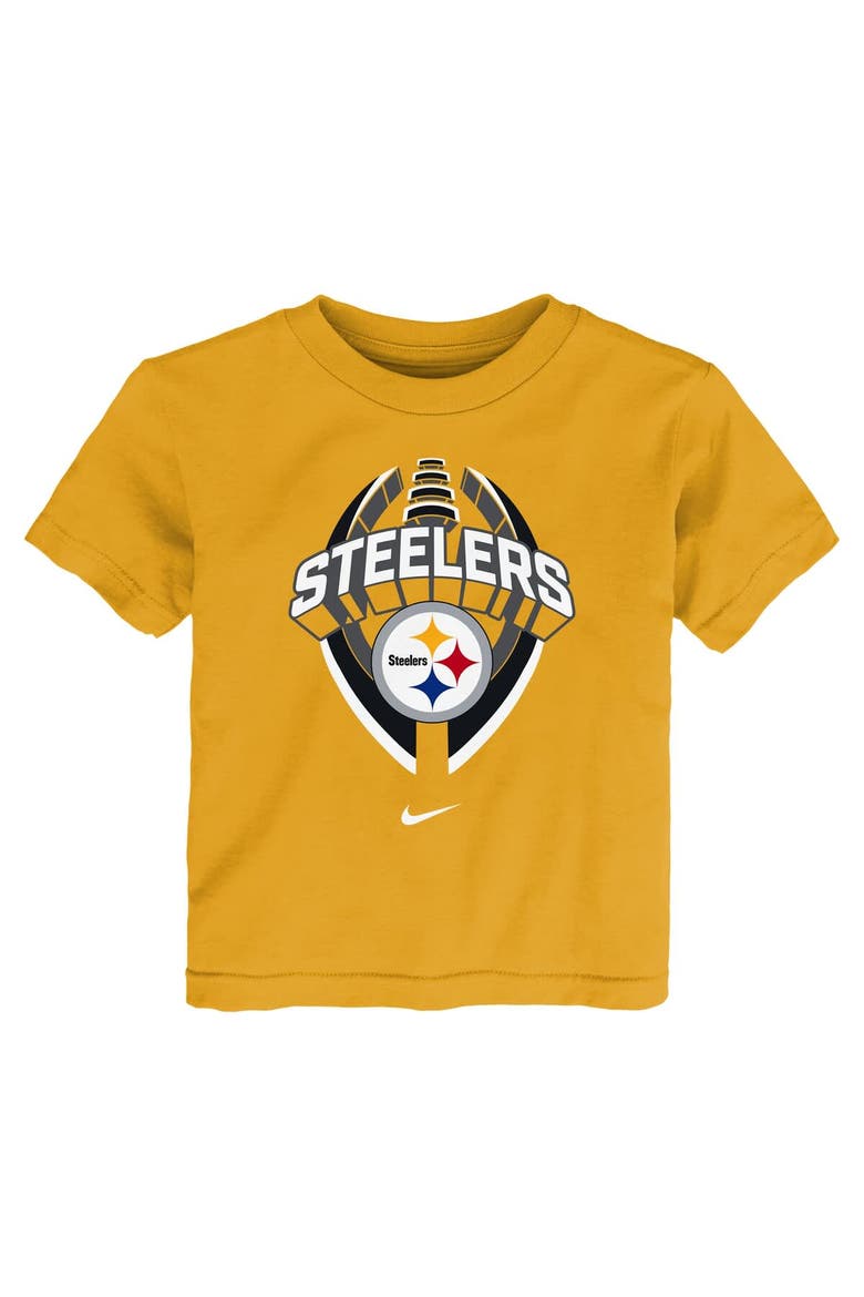 Toddler Nike Gold Pittsburgh Steelers Icon Legend T-Shirt, Alternate, color, Gold
