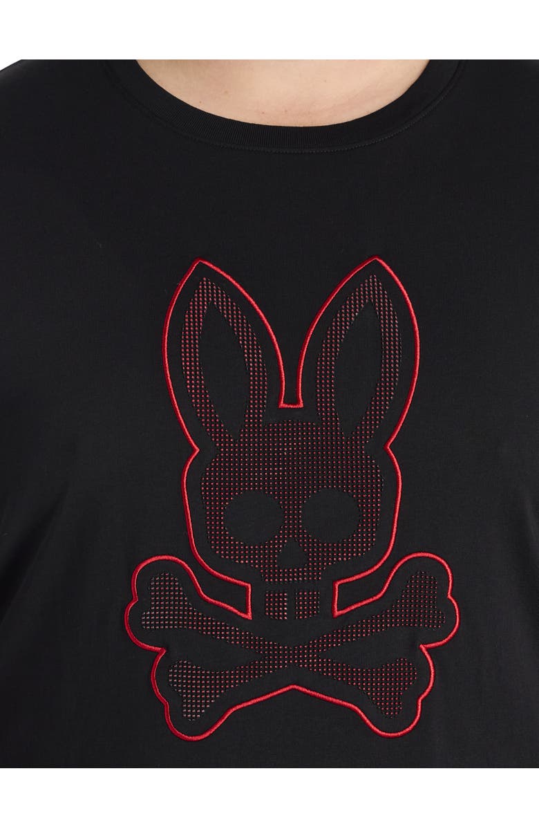 Psycho Bunny Big
Tall Jovan Graphic Tee, Alternate, color, Black