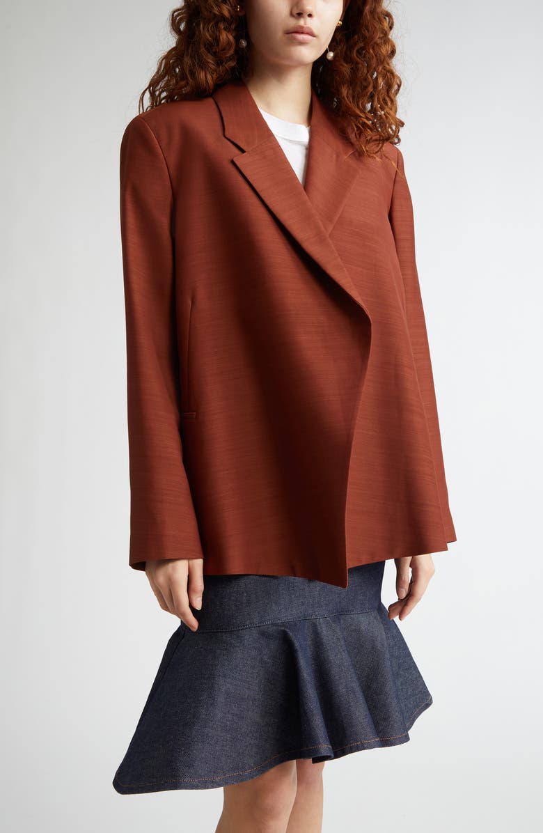 BITE Studios Polus Wool & Silk Jacket, Alternate, color,