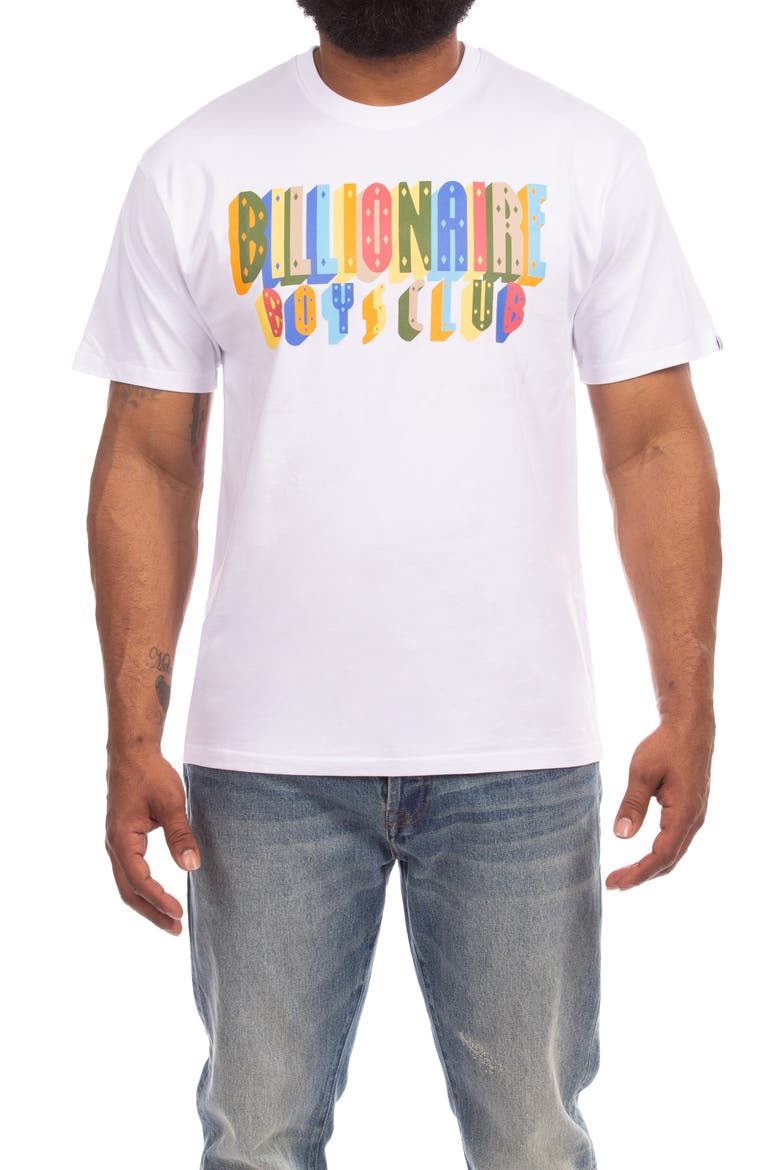Prism Graphic T-Shirt, Main, color, WHITE