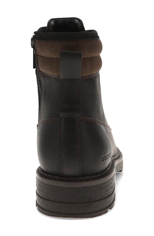 Dockers Mens Tobias Stain Defender Rugged Boot In Black