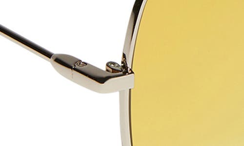 Diff 55mm Iris Butterfly Sunglasses In Gold