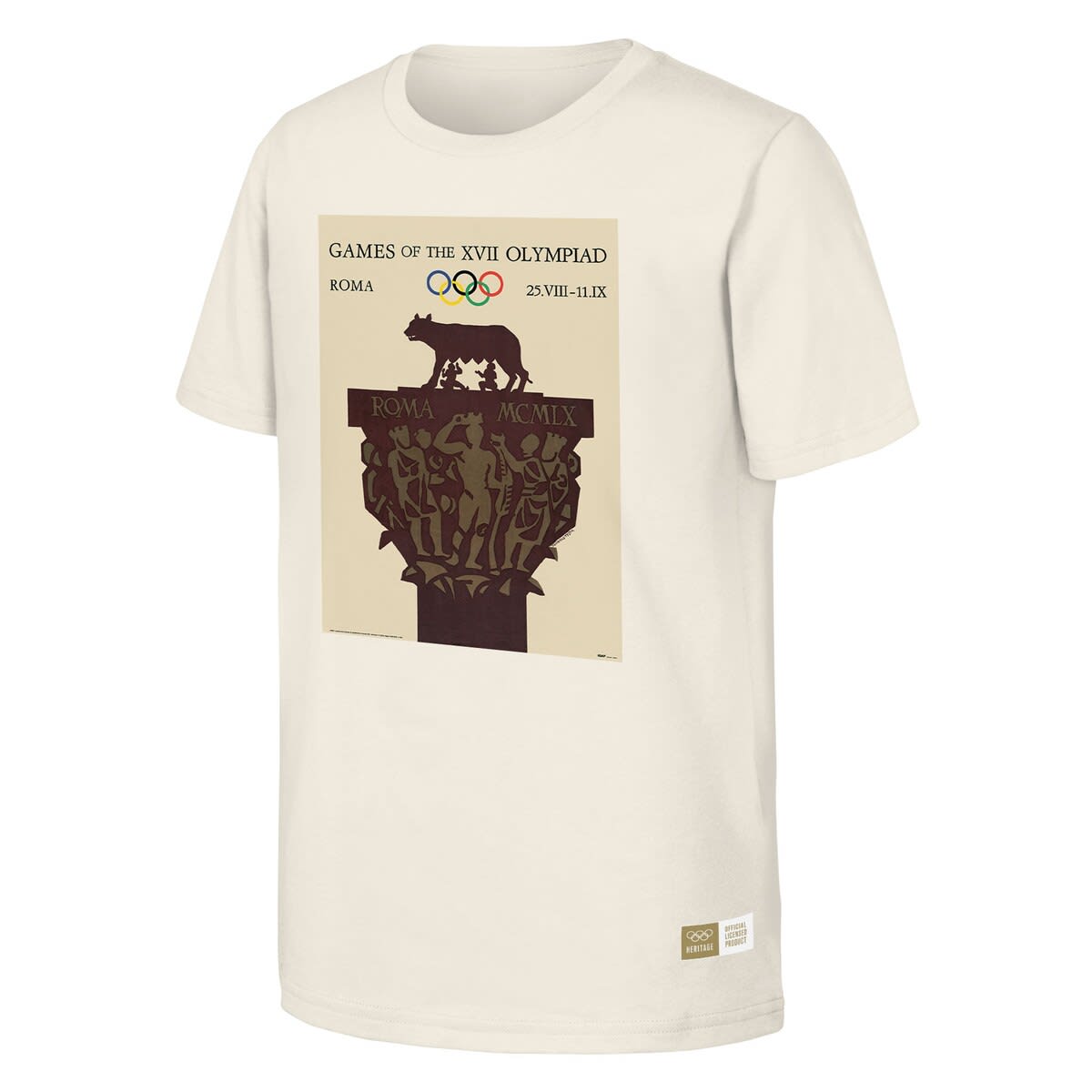 Men's  Natural 1960 Rome Games Olympic Heritage T-Shirt - image 2
