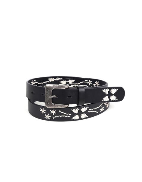 Senna Genuine Leather Minimalist Clean Line Belt