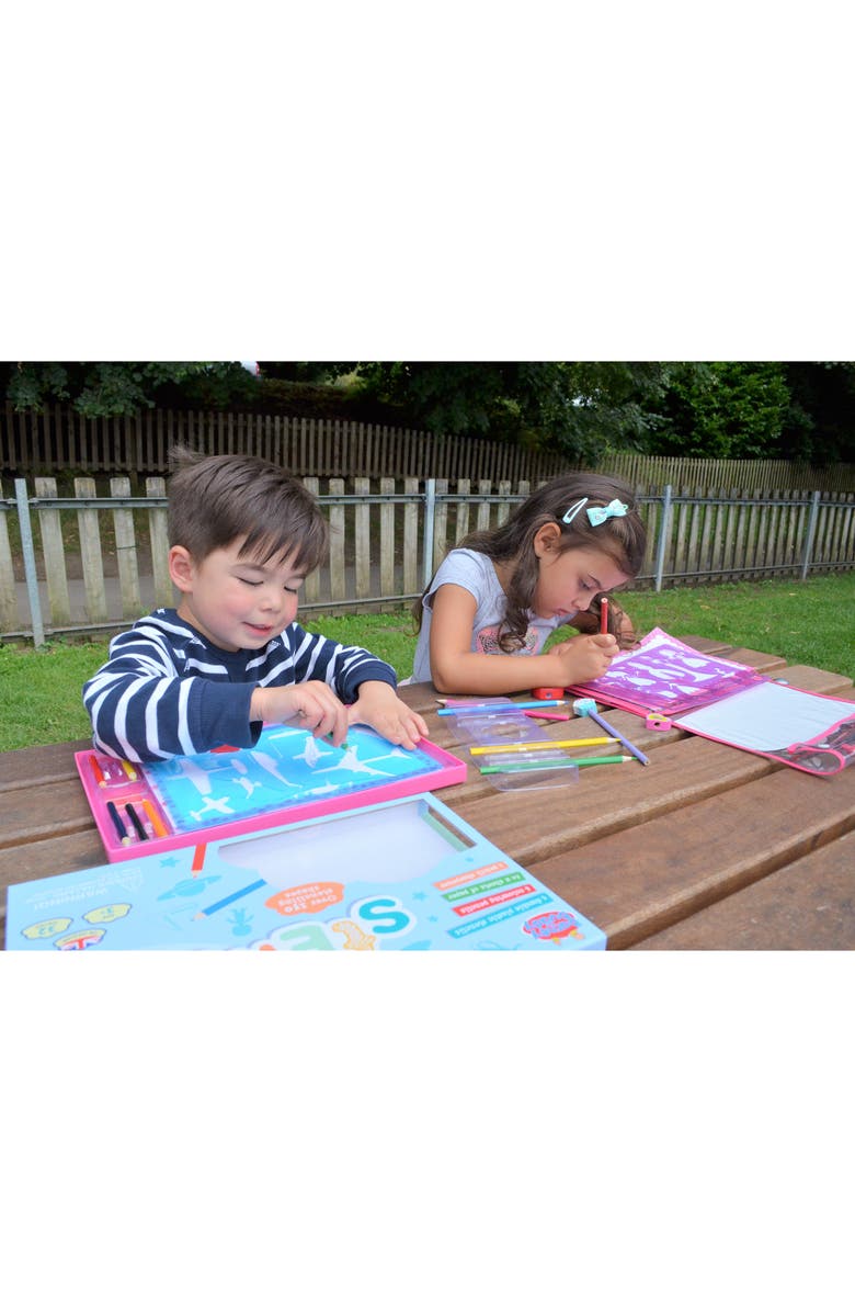 Buddy & Barney Big Box Of Stencils, Alternate, color,