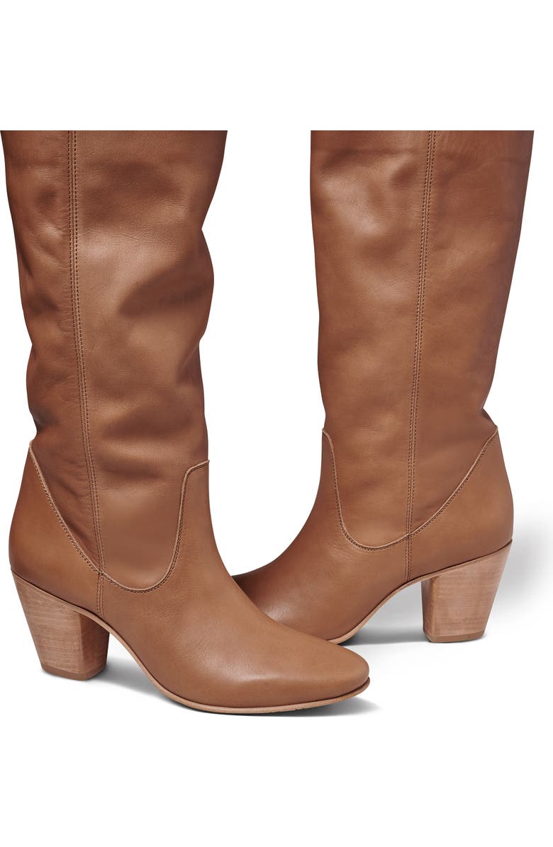 Beek Crow Tall Boot, Alternate, color, Tan