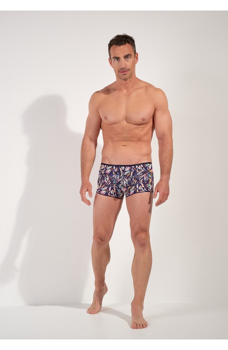 HOM Viscaya Trunk, Alternate, color, Navy Print